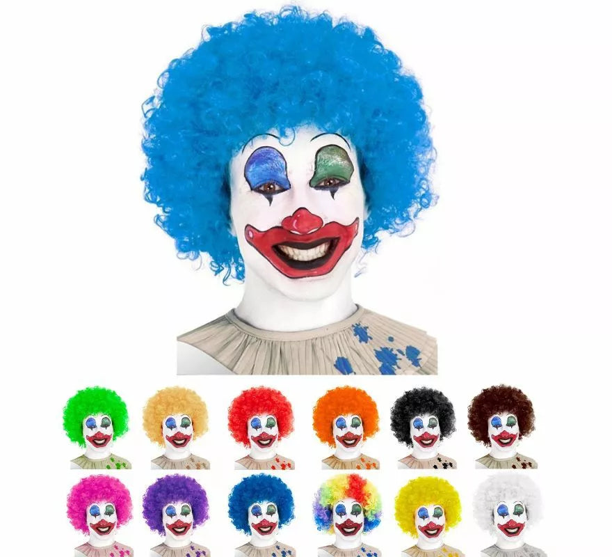 Translation missing: fr.Peluca de Payaso de 120 gr en varios colores