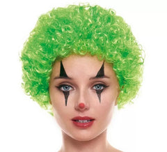 Perruque de clown verte 70 g