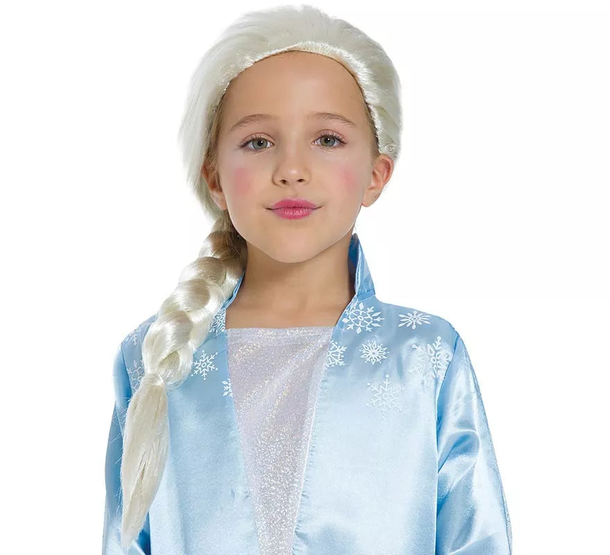Translation missing: fr.Peluca de Princesa de hielo infantil