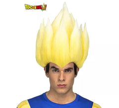 Perruque de Saiyan Vegeta de Dragon Ball en boîte pour homme