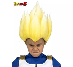 Perruque de Saiyan Vegeta de Dragon Ball en boîte pour enfant