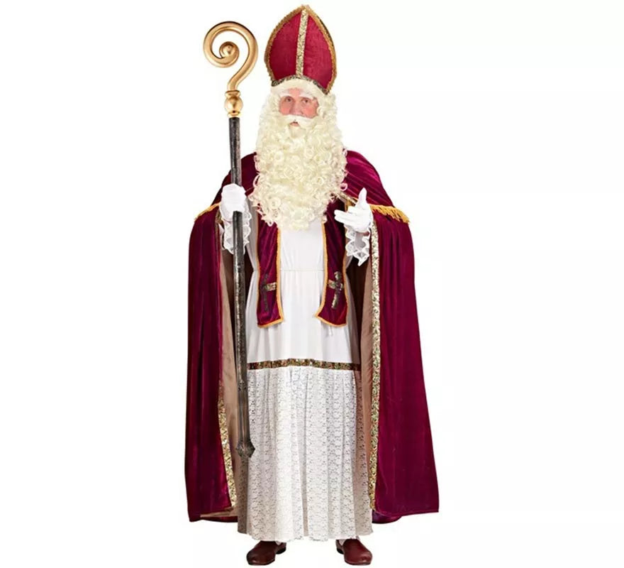 Translation missing: fr.Peluca de Santa Claus o San Nicolás con Barba, Bigote y Cejas