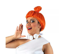 Perruque de Wilma Pierrafeu pour Femme