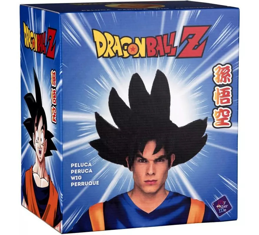 Translation missing: fr.Peluca de Son Goku de Dragón Ball en caja para hombre