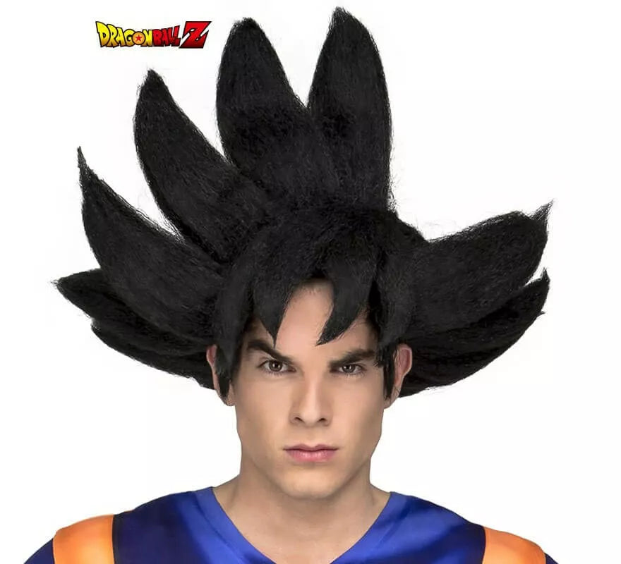 Translation missing: fr.Peluca de Son Goku de Dragón Ball en caja para hombre