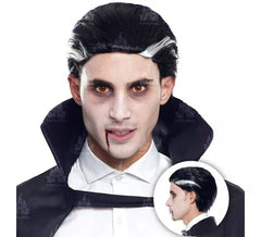 Perruque de vampire avec touffes