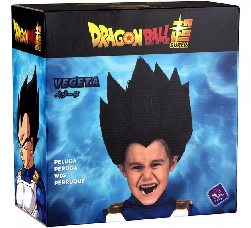 Translation missing: es.Peluca de Vegeta de Dragón Ball en caja para niño