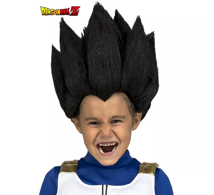 Translation missing: fr.Peluca de Vegeta de Dragón Ball en caja para niño
