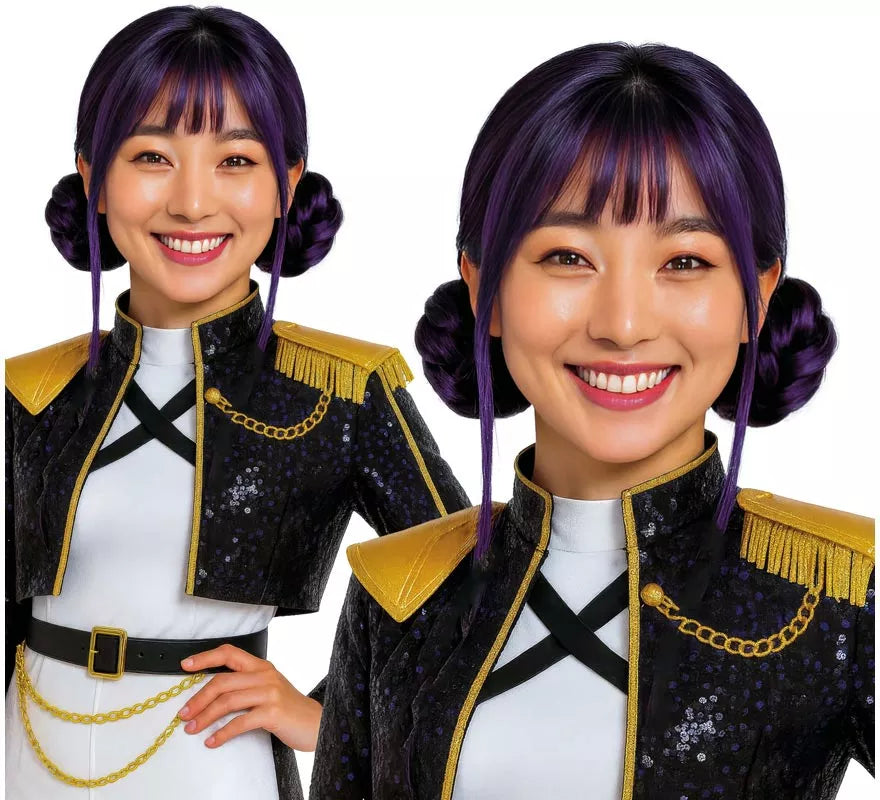 Translation missing: fr.Peluca con moños de Cantante K-Pop