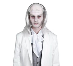 Perruque de Zombie blanche pour Halloween