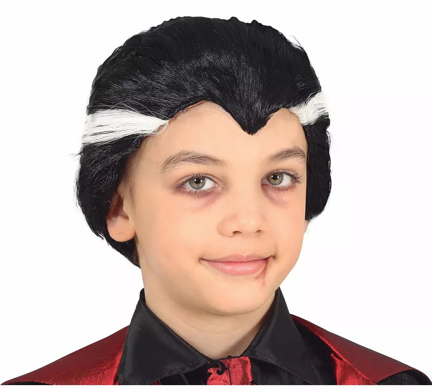 Translation missing: fr.Peluca Drácula con Mechas Infantil