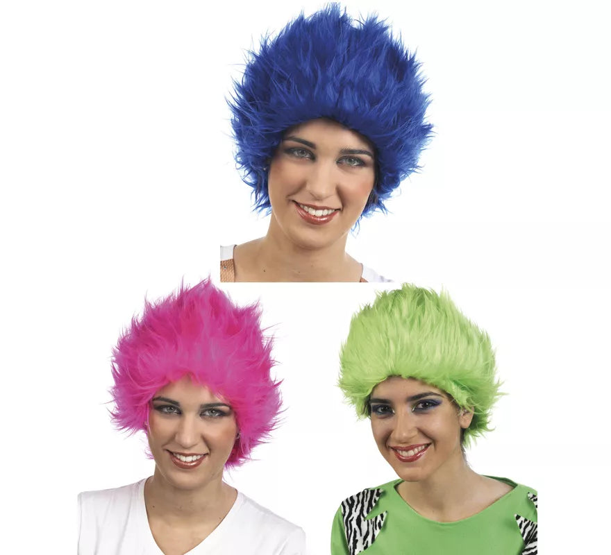 Peluca Elfo Deluxe 3 colores surtidos