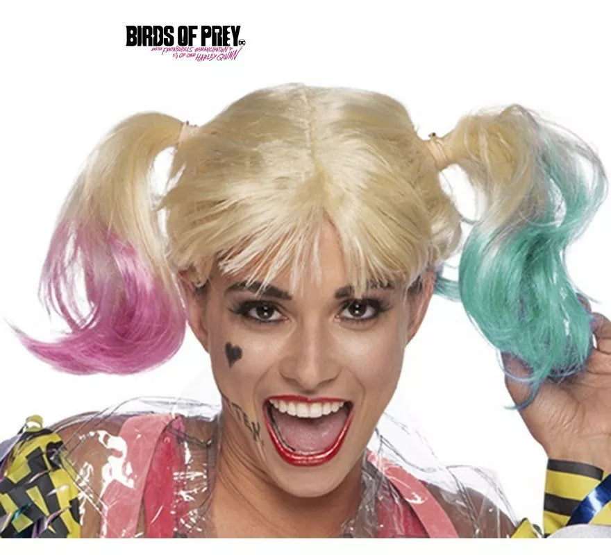 Translation missing: fr.Peluca Harley Quinn Aves de Presa