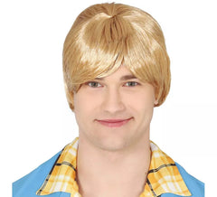 Perruque Homme blond Courte