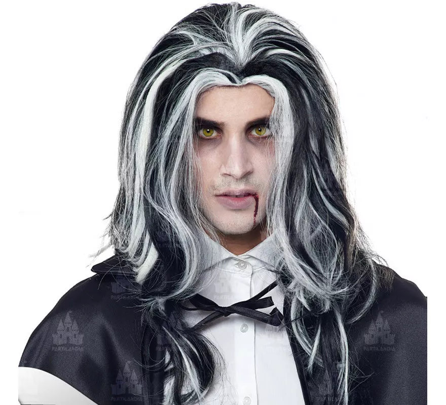 Translation missing: fr.Peluca Larga de Vampiro con mechas