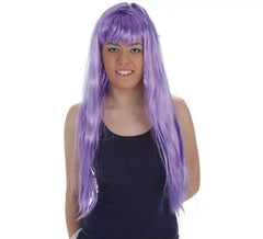 Perruque Crinière Chic Violette Adulte