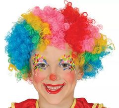 Perruque Multicolore de Clown pour enfants
