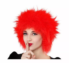 Perruque de Punk Rouge