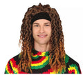 Peluca Rasta con Cinta en caja