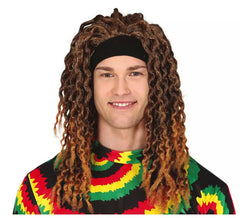 Perruque Rasta avec Ruban en Boîte