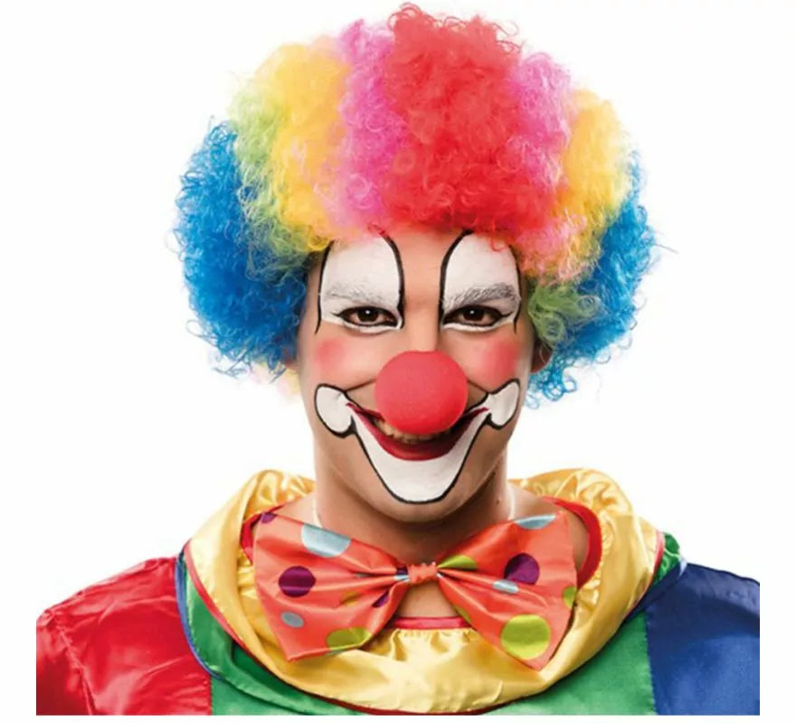 Translation missing: fr.Peluca Rizada de Payaso en varios colores