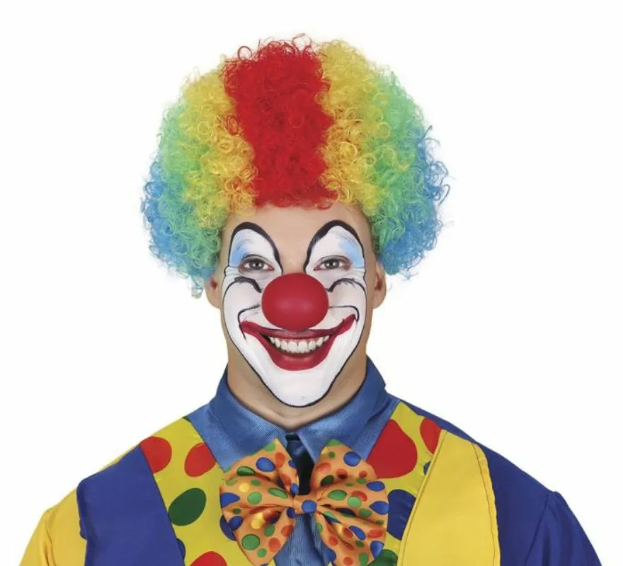Translation missing: fr.Peluca rizada de Payaso en varios colores
