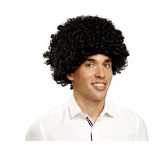 Perruque Bouclée Noire