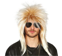 Rocker perruque blonde Lisa