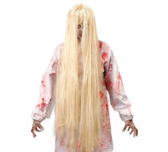 Perruque Blonde Mauvaise Esprit Longue Blonde 100cm