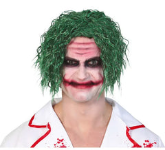 Perruque Clown Verte