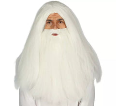 Perruque et Barbe Blanches