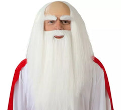 Perruque et barbe de Matusalem