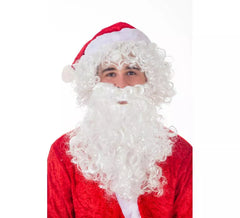 Perruque et barbe du Père Noël