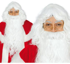 Perruque et Barbe Papa Noël Extra