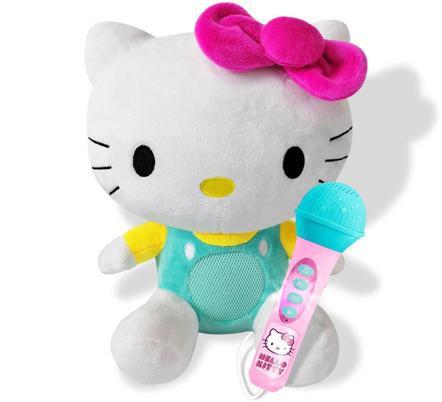 Translation missing: fr.Peluche Amplificador Hello Kitty con Micrófono y Cable
