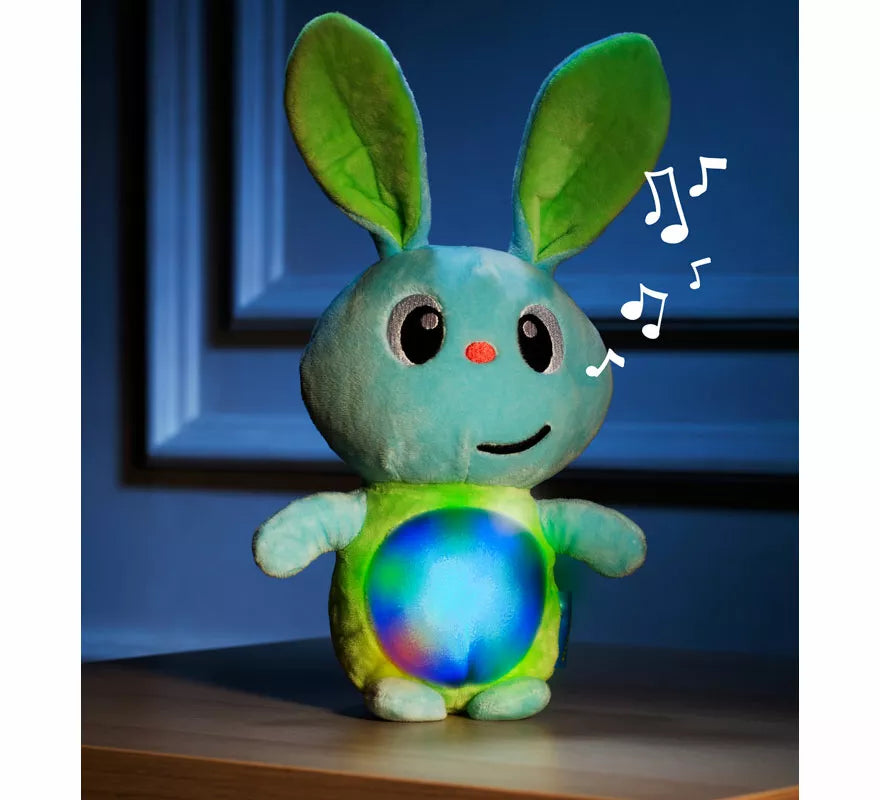 Translation missing: fr.Peluche Conejito Gusy Luz Friends verde con Luces y Sonido
