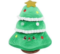 Sapin de Noël en peluche 30 cm