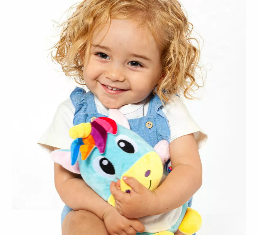 Peluche Unicornio con Luces y Melodías
