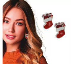 Boucles d'oreilles chaussettes