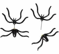 Boucles d'oreilles araignée effrayantes
