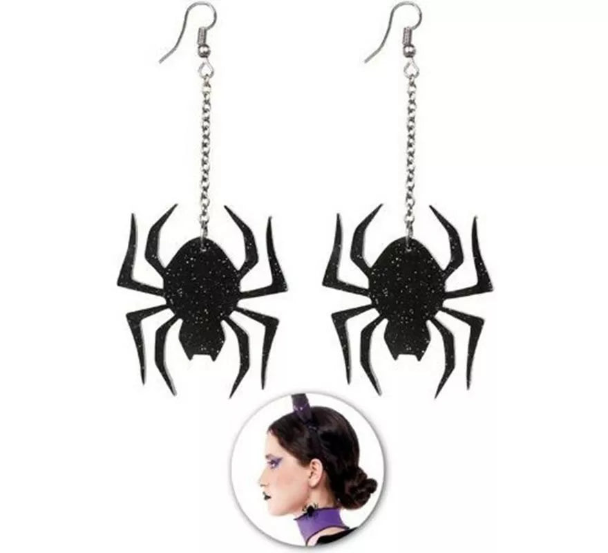 Translation missing: fr.Pendientes de Araña Purpurina