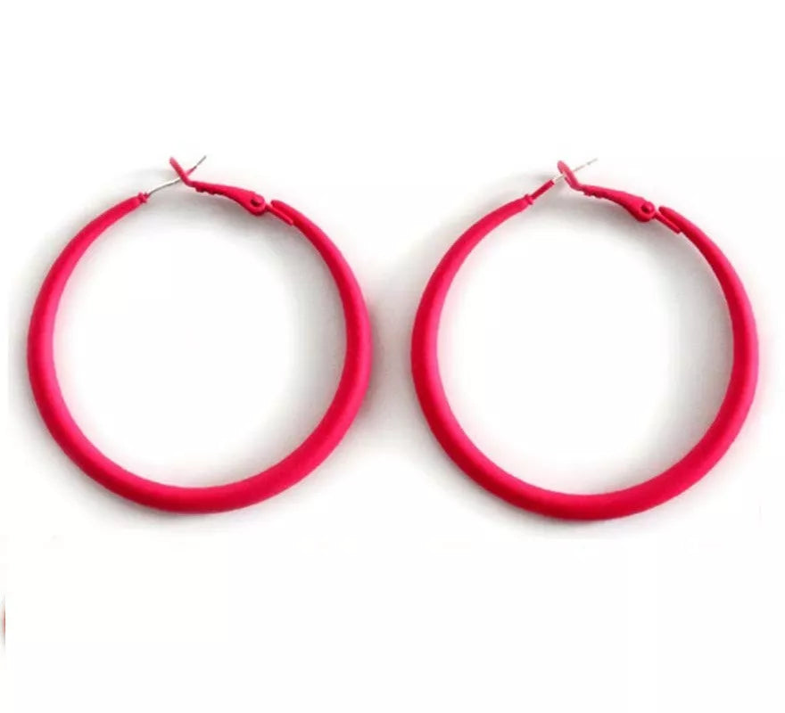 Translation missing: fr.Pendientes de Aros neón en colores surtidos