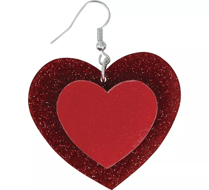 Translation missing: fr.Pendientes de Corazones de 5 cm