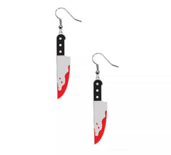 Boucles d'oreilles couteau