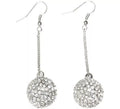 Pendientes de Esfera Strass