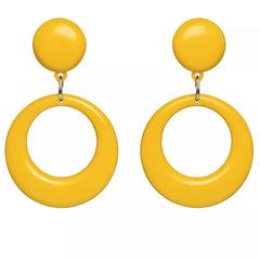 Boucles d'Oreilles Grandes Flamenco en différentes couleurs