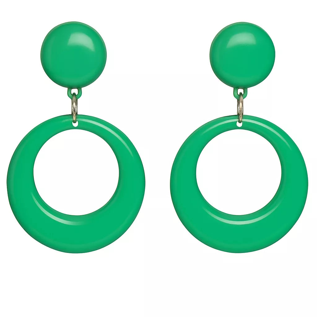 Translation missing: fr.Pendientes de flamenca pequeños de 7,5 cm en varios colores