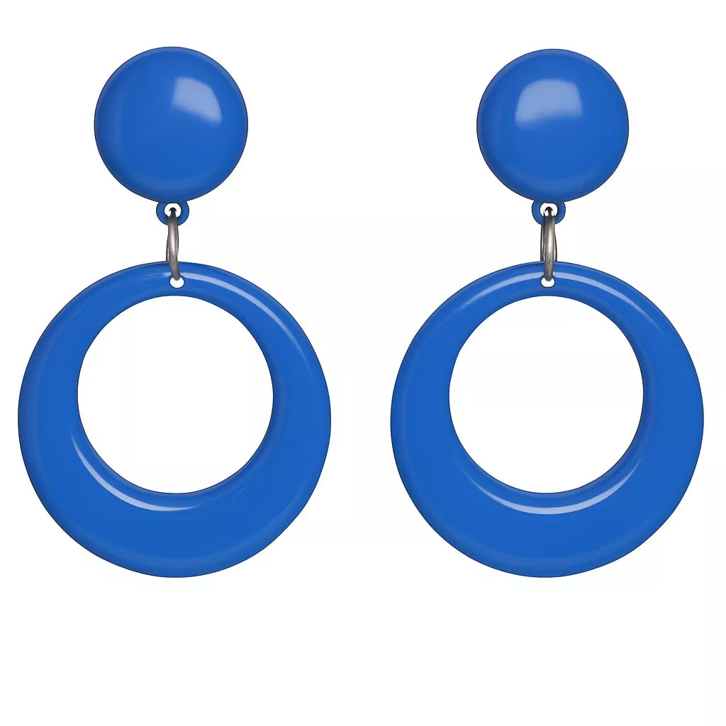 Translation missing: fr.Pendientes de flamenca pequeños de 7,5 cm en varios colores
