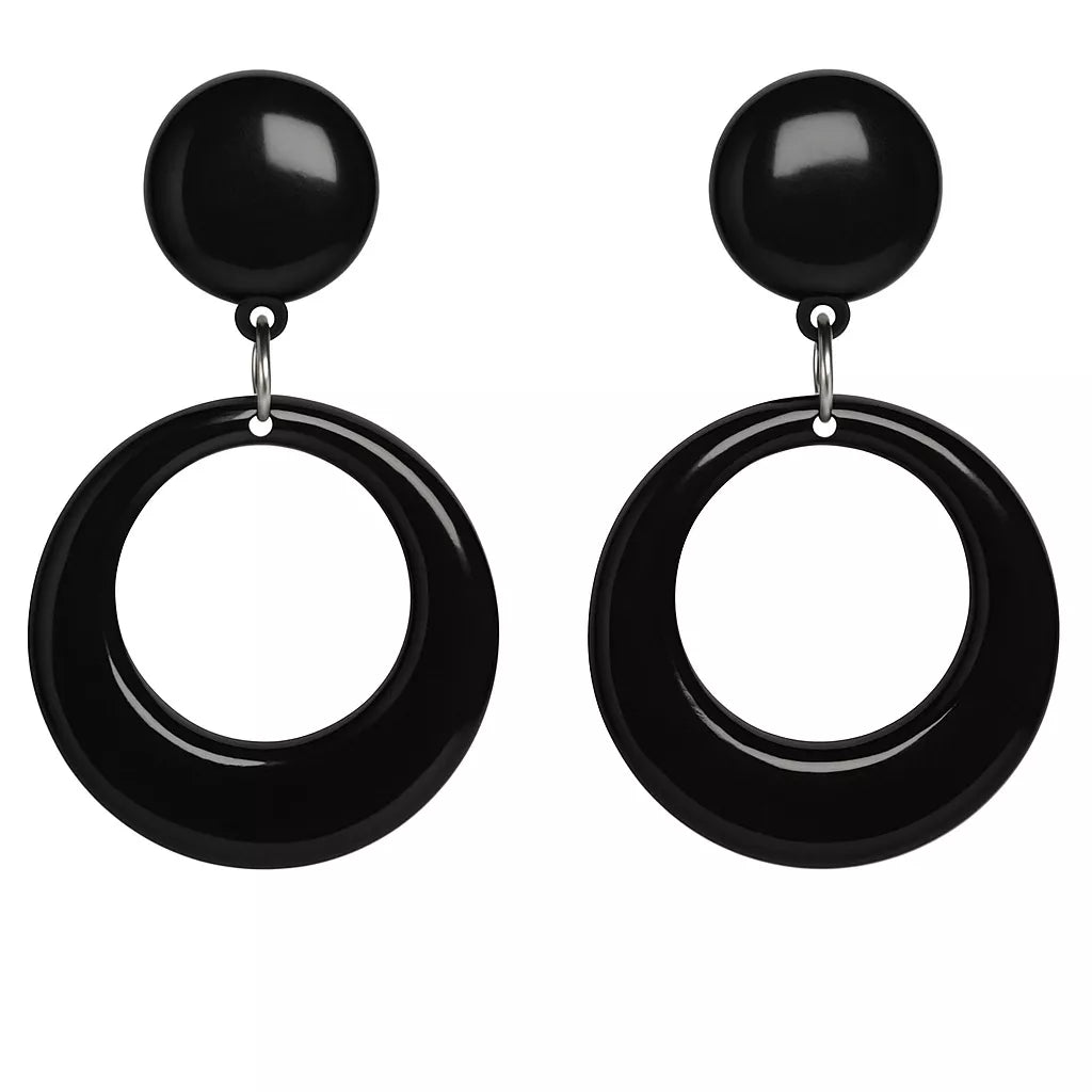 Translation missing: fr.Pendientes de flamenca pequeños de 7,5 cm en varios colores