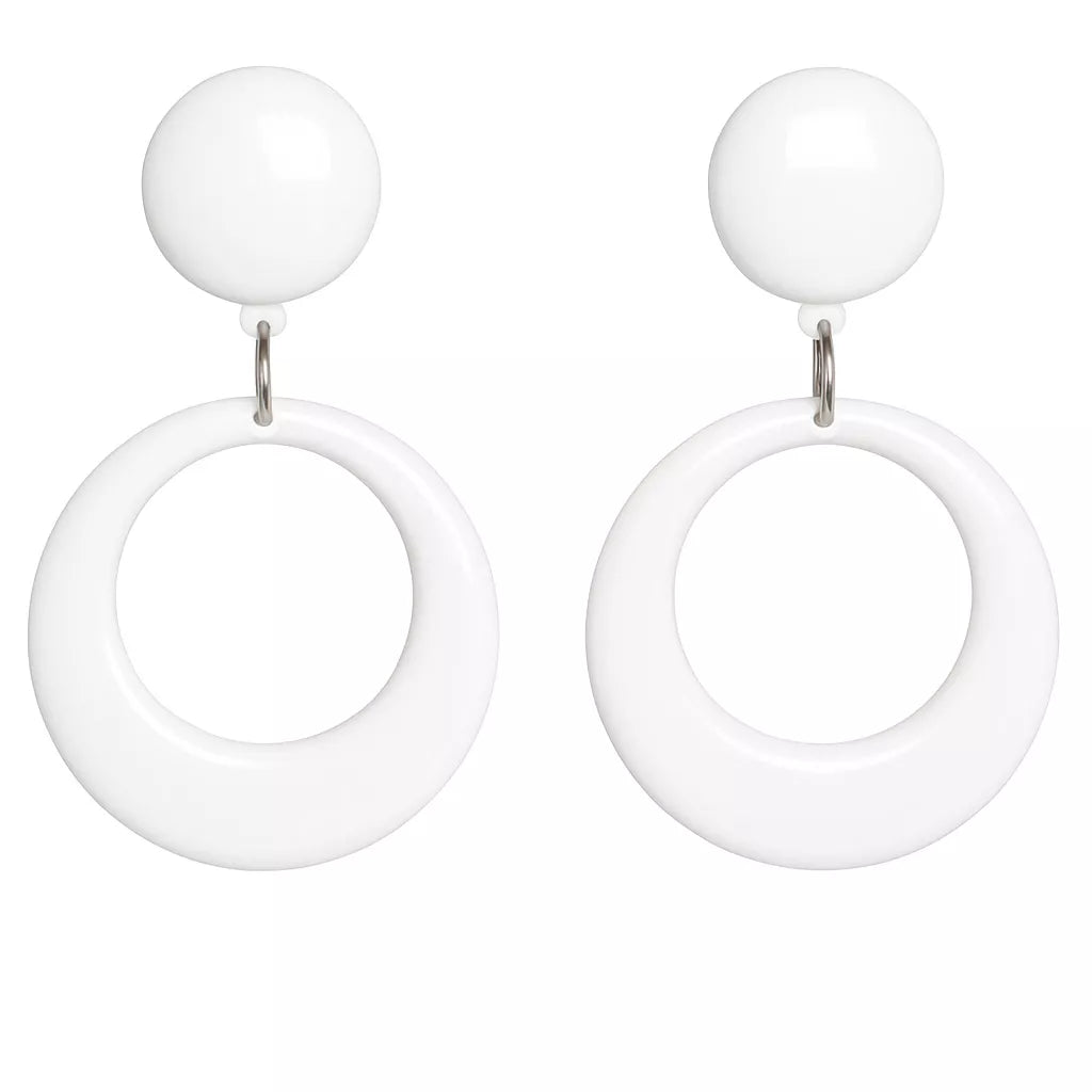 Translation missing: fr.Pendientes de flamenca pequeños de 7,5 cm en varios colores
